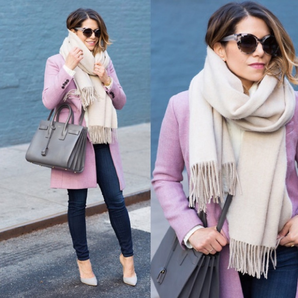 J Crew Regent Topcoat Heather Lavender 8 Gorgeous - Picture 5 of 9